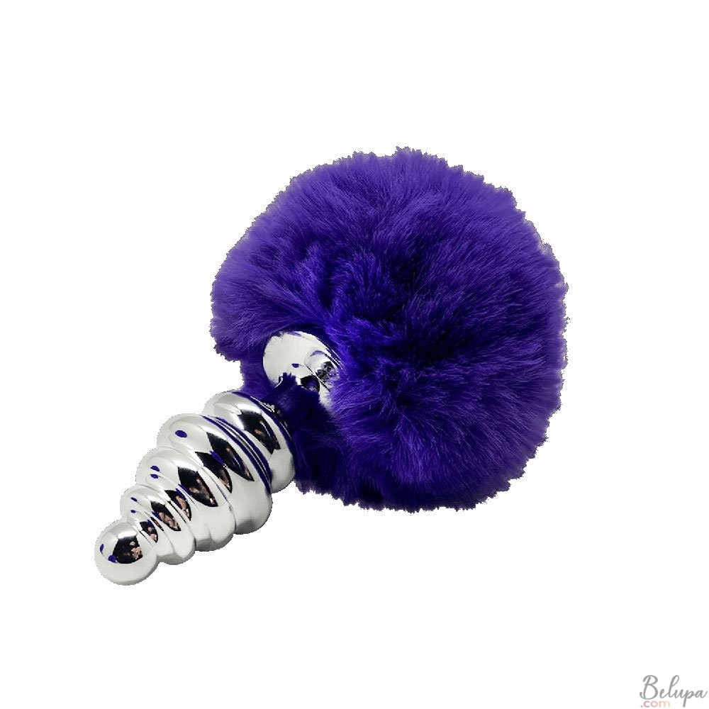 Sexy Shop Plug Anale Metallo Pompon Fluffy Twist S Alive IT BE5710099