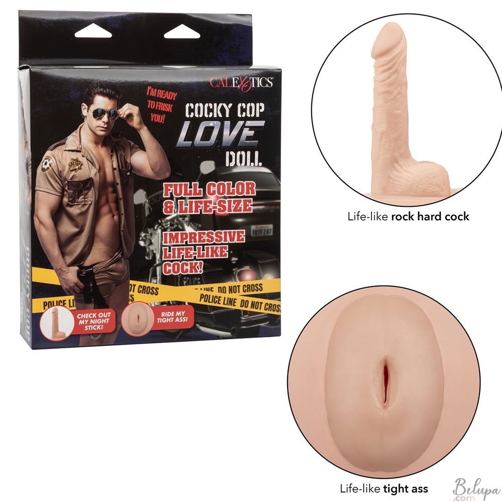 Sex Shop Inflatable Doll Cocky Cop CalExotics EN BE0103420