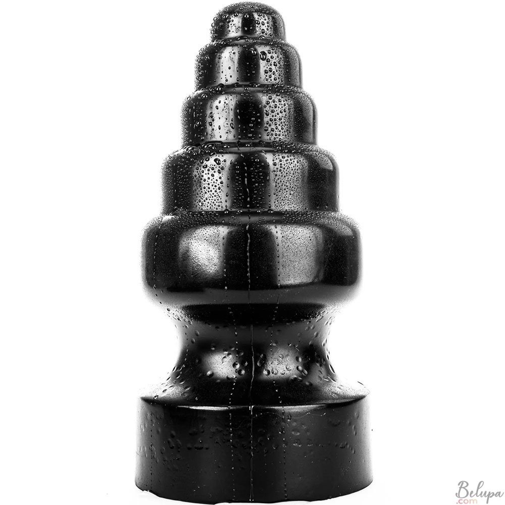 Giant Progressive Anal Plug XMAS All Black 29 x 13 cm Black