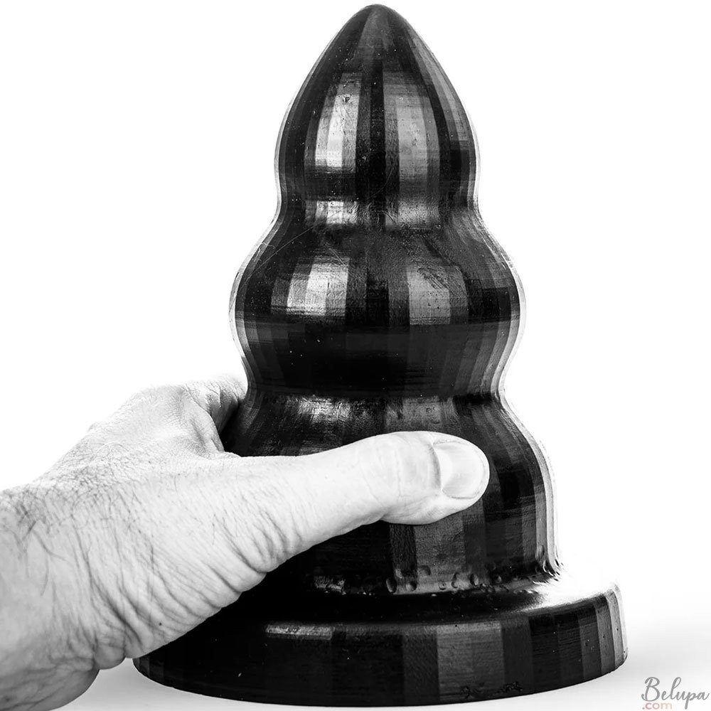 Sex Shop Giant Anal Plug Triple Pleasure S All Black EN BE4220847