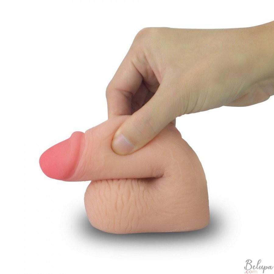 Packer Penis Prosthesis at Rest 11 x 3 cm Light Skin