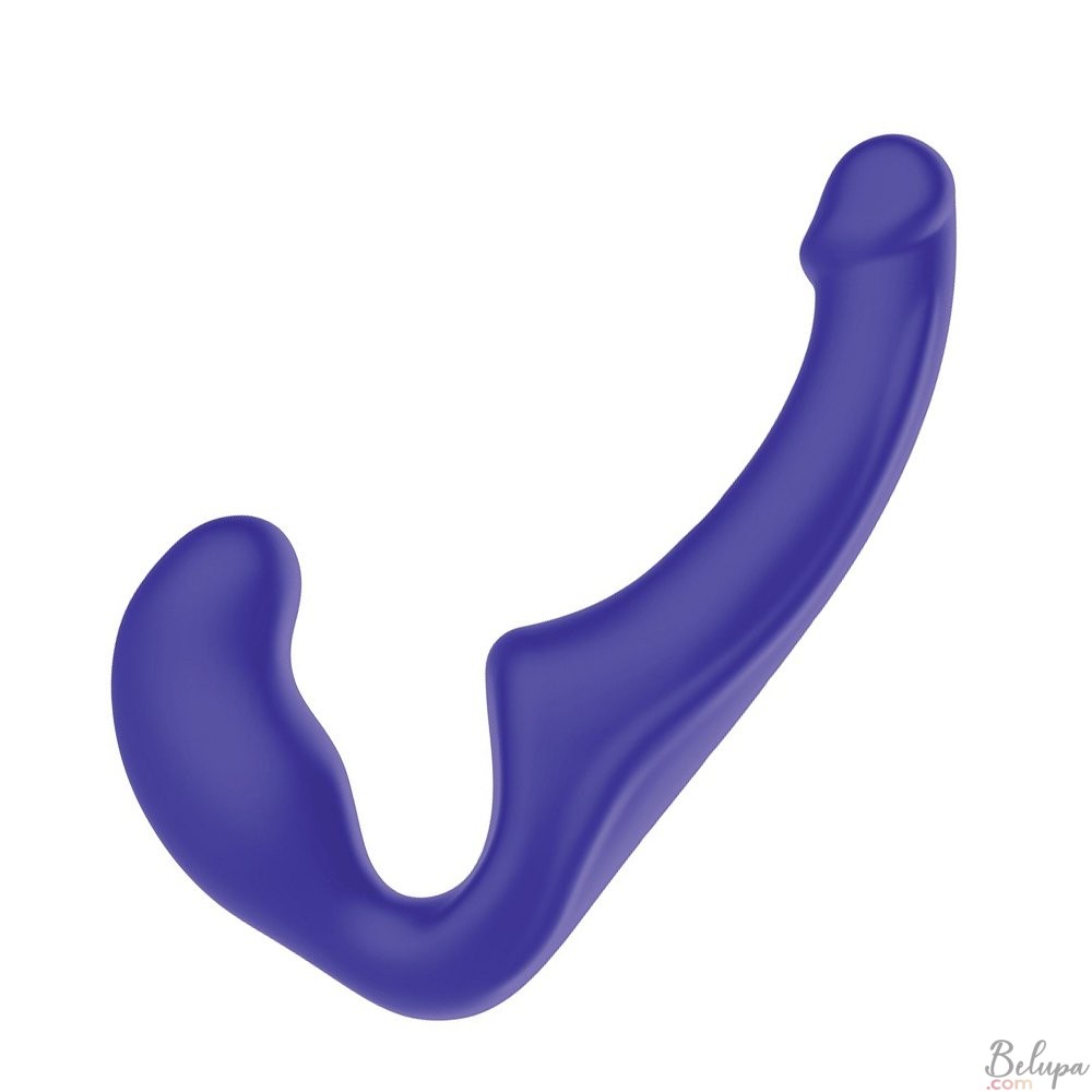 Strapless Silicone Strap-On BEND OVER BOYFRIEND 23 x 4 cm Purple